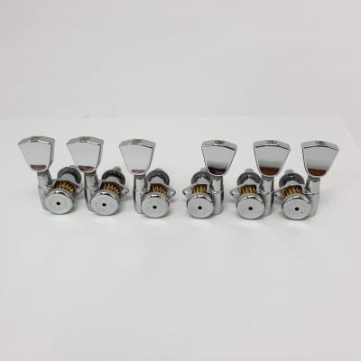 Clavijero Tipo Gibson 3L-3R con Locking. Mod 6GL0C-D04. Color Chrome1