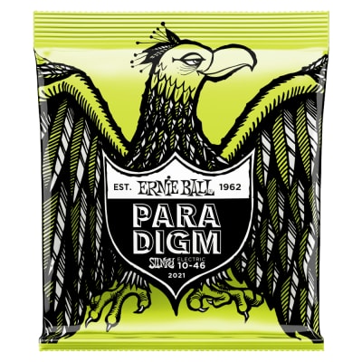 Cuerdas para Guitarra Electrica. 6-String. Paradigm Regular Slinky .010 - .0461