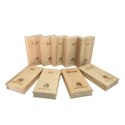 Set de Tacos con Radio para Rectificado de Diapason (9 tacos)1