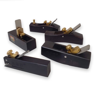 Set de Mini Cepillos Ebano-Bronce. Multibase (5 pcs)1
