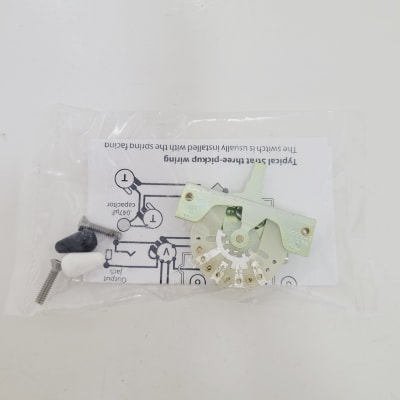 Switch Selector 5 posiciones CRL 5-way Lever Switch Item # 2001 Stewmac EEUU Tipo Stratocaster1