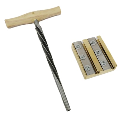 Set de Escariador Conico Espiral y Sacapunta para Clavija de Cello 3/4 - 4/41