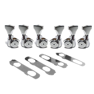 Clavijero Kit 3L-3R con Locking. Mod 6K2GL0C-DHS. Color Chrome1