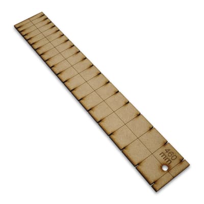 Plantilla en MDF para Diapason Escala 460 mm1