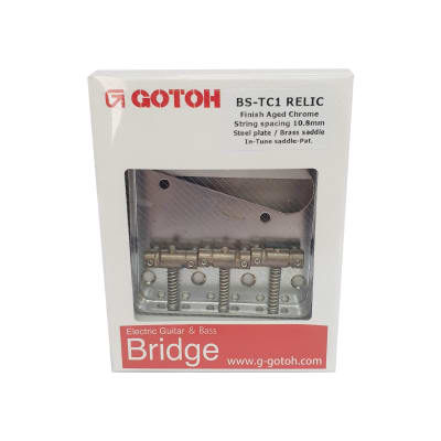 Puente Vintage Fijo. Mod: BS-TC1. Color: Aged Chrome (54 mm)1