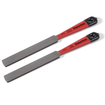 Set de Limas Stewmac EEUU para Coronar Trastes. Mod: 44921