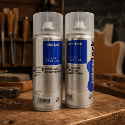Pack Laca Alto Brillo + Primer Incoloro Spray 400 ml1