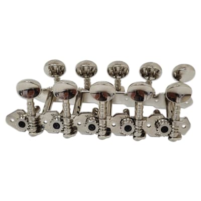 Clavijeros de precisión para Charango y Mandolina Holand.Mod 42.08.E Nickel B/Metal (5+5)1
