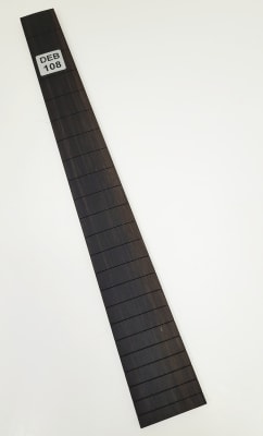 Diapason Ranurado REF: DEB-108 de Ebano - Escala 24.75