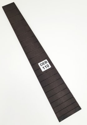 Diapason Ranurado REF: DEB-110 de Ebano para Guitarra Clasica1