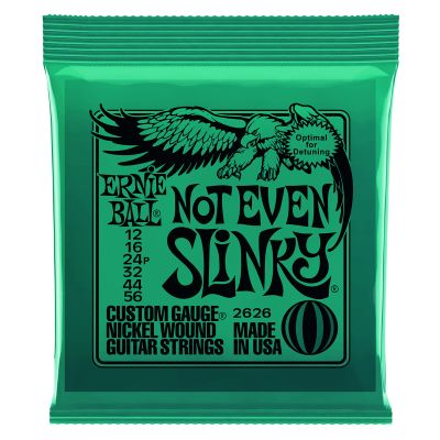 Cuerdas para Guitarra Electrica. Mod: 2226. Not Even Slinky .012 - .0561
