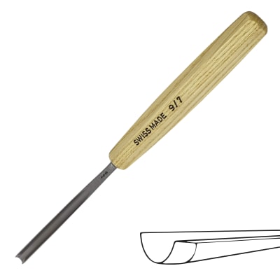 Gubia No 9 Semi Curva de 7 mm de ancho1