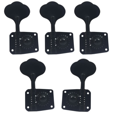 Clavijero 4L-1R para Bajo Electrico. GB10 Black1