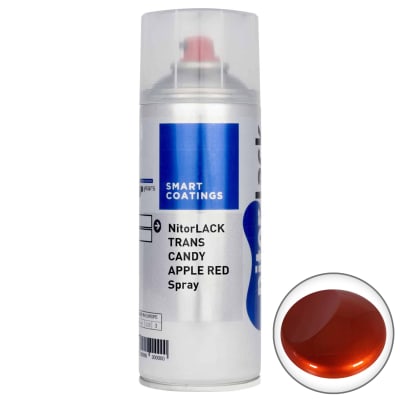 Nitrocelulosa Translucid Candy Apple Red de 400 ml