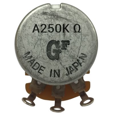 Potenciometro Gotoh. Grande 250K A. Vastago Corto1