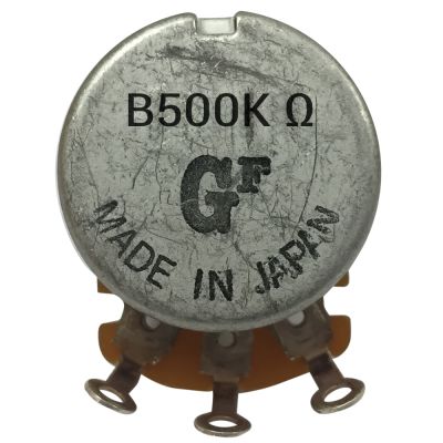 Potenciometro Grande 500K B. Vastago Corto1