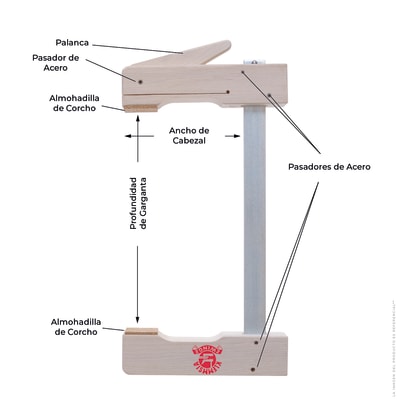 Prensa Klemmsia. Mod: 0080 Sargento de 800 mm de largo1