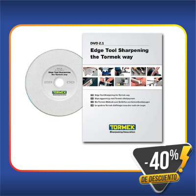 DVD de Instrucciones para Afilado Tormek. Mod: DVD-201