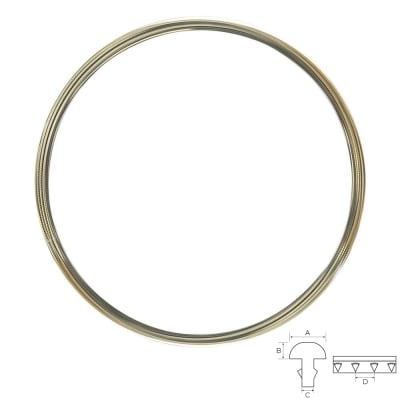 Rollo de Traste Medium High de 37 mts aprox. Corona 2.5 x 1.4 mm1