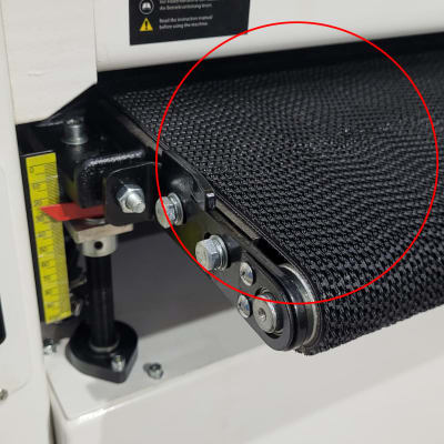 Banda de Goma Refozada para Lijadora-Calibradora de Tambor ZS181