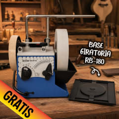 Afiladora Profesional Tormek T4 para Herramientas + Base Giratoria RB-180 GRATIS