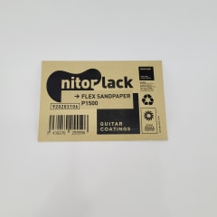 Lija Flexible Nitorlack Grano 1500