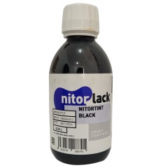 Tinta Nitorlack Negra de 250 ml para Madera