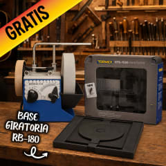 Pack Afiladora Tormek Mod: TORMT4 + Kit de Guias de Afilado HTK-1006 + Base Giratoria RB-180 GRATIS