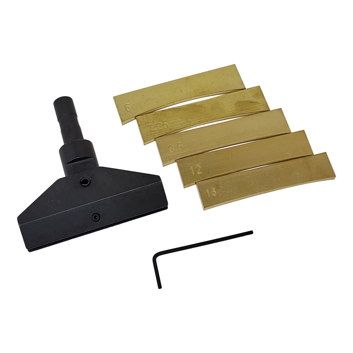 Set de Insertos de Bronce con Radio para Prensar trastes Stewmac EEUU # 44812