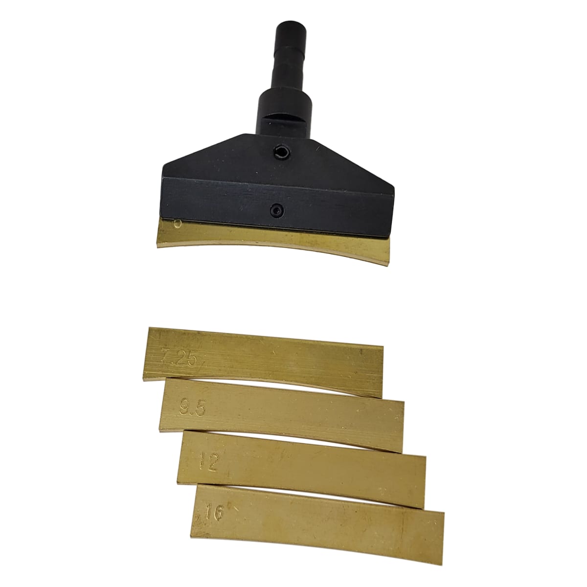 Set de Insertos de Bronce con Radio para Prensar trastes Stewmac EEUU # 44815