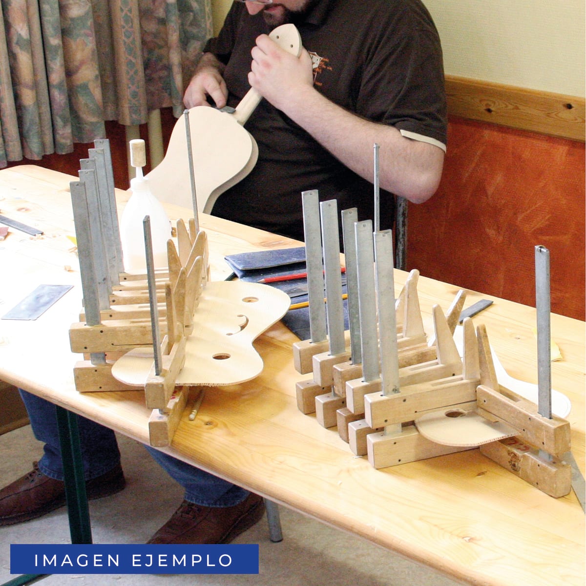 Prensa Klemmsia. Mod: 0021 Sargento de 200 mm de largo5