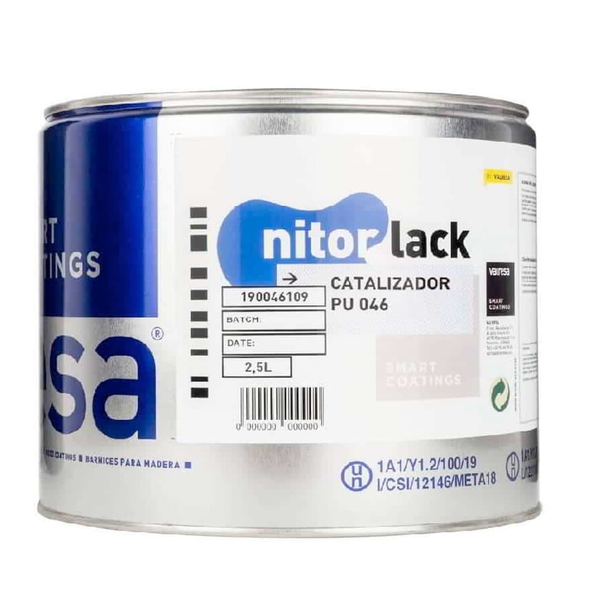 Poliuretano Lacquer Gloss Nitorpol de Nitorlack. Brillo. 5 litros + 1 catalizador 046 de 2,5 Litros1