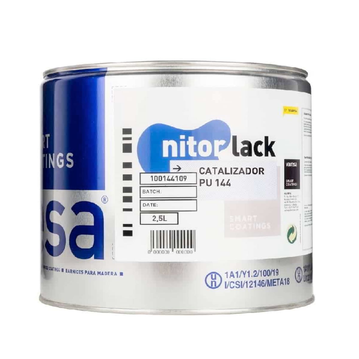 Poliuretano Primer Nitorpol de Nitorlack Incoloro. 5 litros + 1 catalizador 144 de 2,5 Litros3