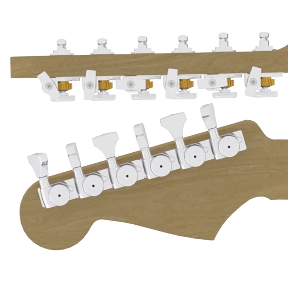 Clavijero 6L con Locking. Mod 6K1EL0C-STAG. Boton: 07. Color Chrome8