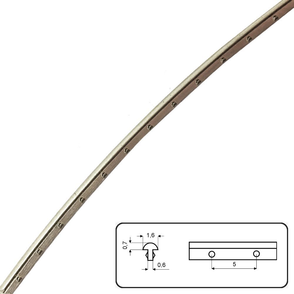 1/2 Rollo de Traste Narrow Medium de 31.5 mts aprox. Corona 1.6 mm2