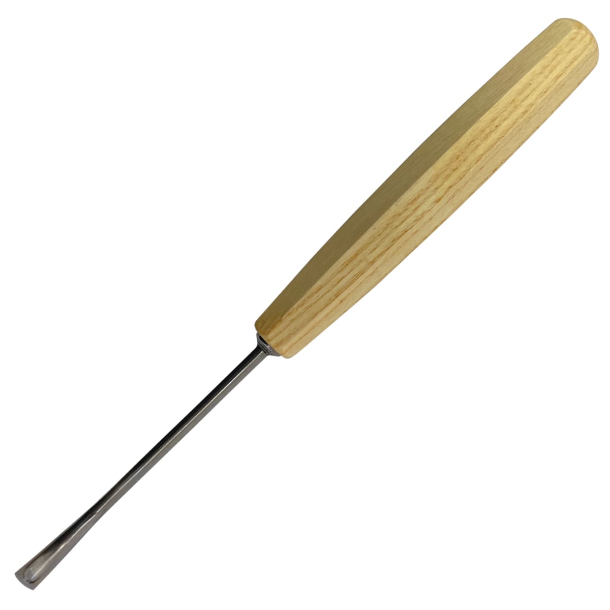 Gubia No 5A Semi Plana Corta de 8 mm de ancho para hacer Cuchara o Cuenco2