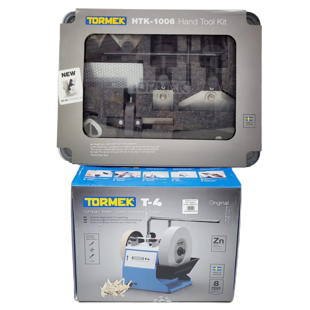 Pack Afiladora Tormek Mod: TORMT4 + Kit de Guias de Afilado HTK-1006 0