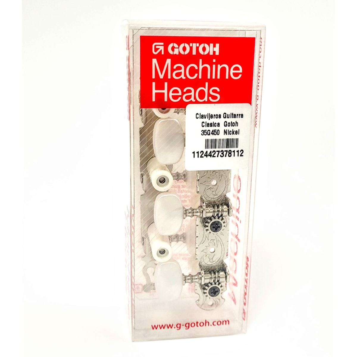 Clavijero Guitarra Clásica Gotoh 3L+3R Nickel 35G4501