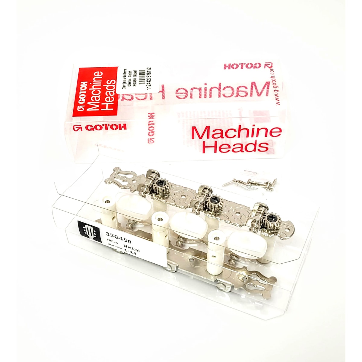 Clavijero Guitarra Clásica Gotoh 3L+3R Nickel 35G450 2