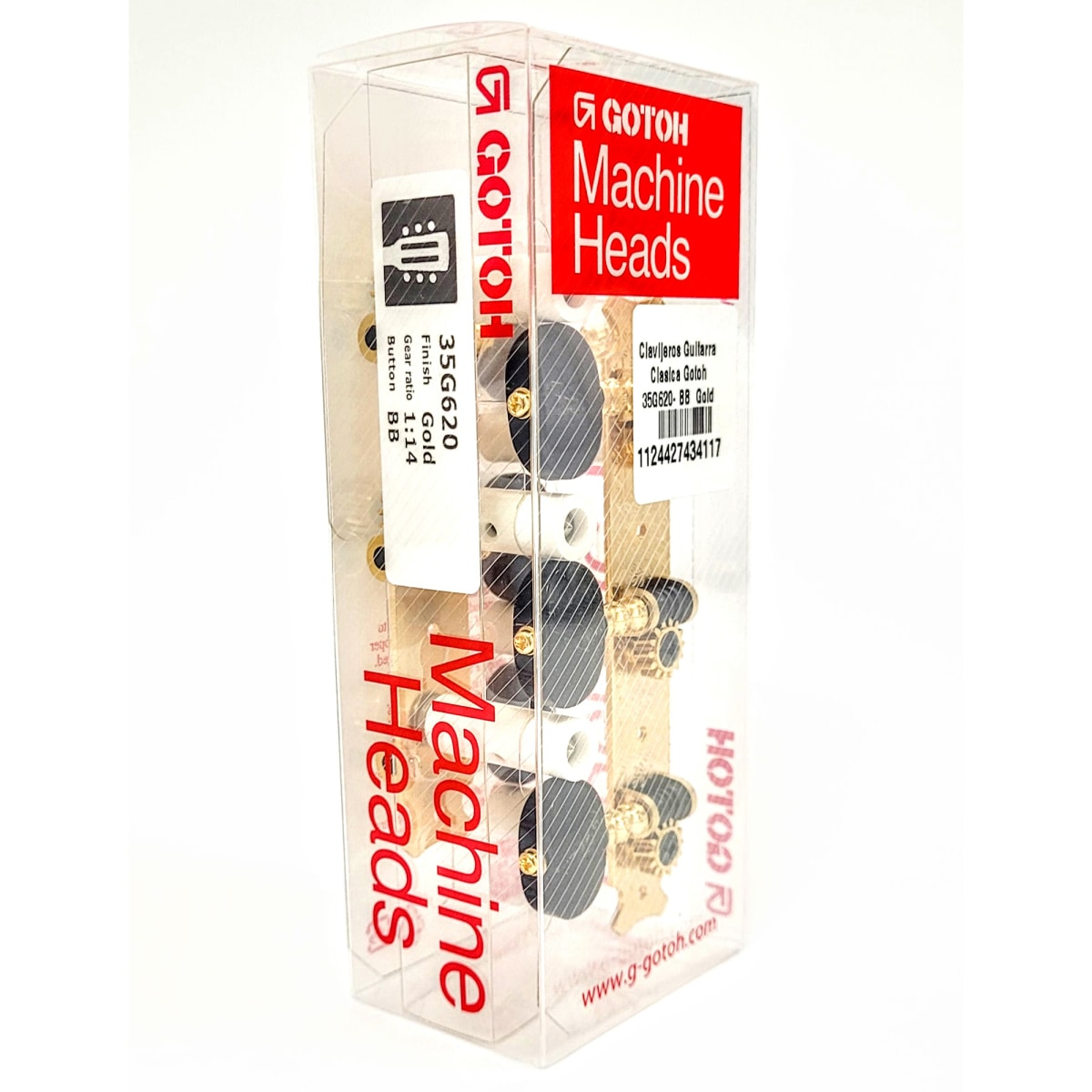 Clavijero Guitarra Clásica Gotoh 3L+3R Gold 35G620-BB5