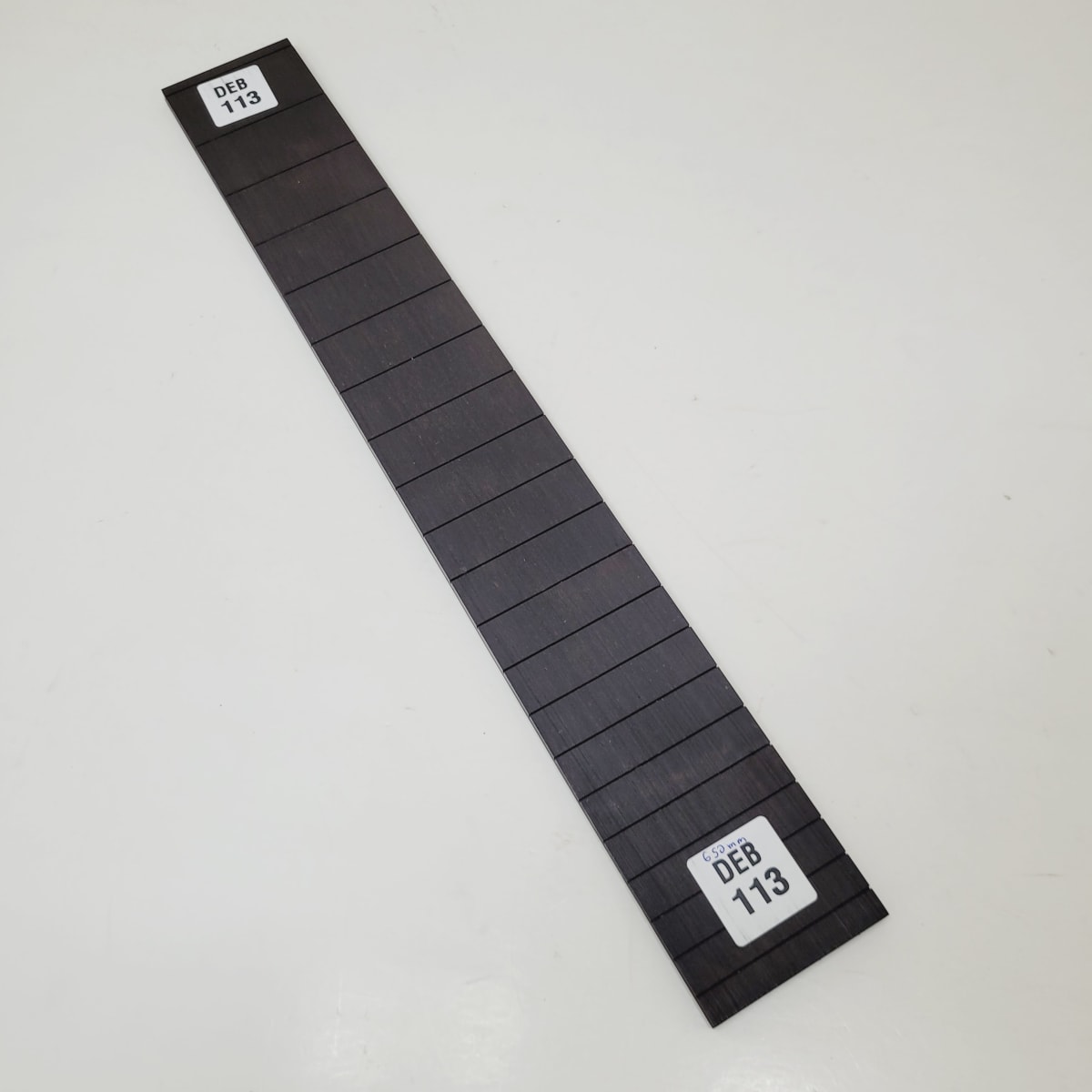 Diapason Ranurado REF: DEB-113 de Ebano para Guitarra Clasica Escala 650mm 0