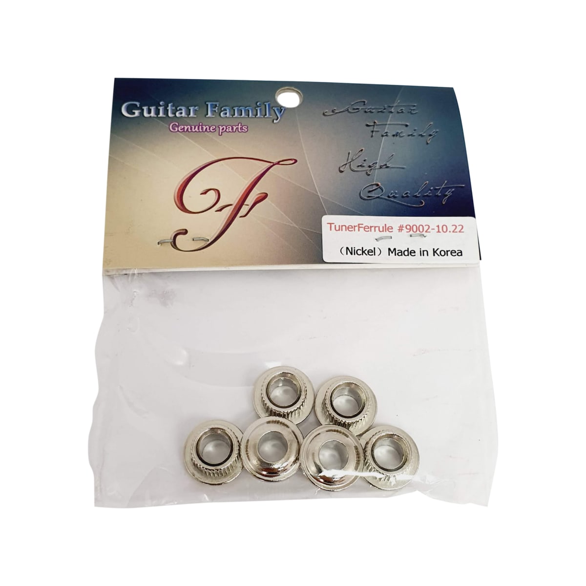 Bujes adaptadores para clavijeros . Color: Nickel3