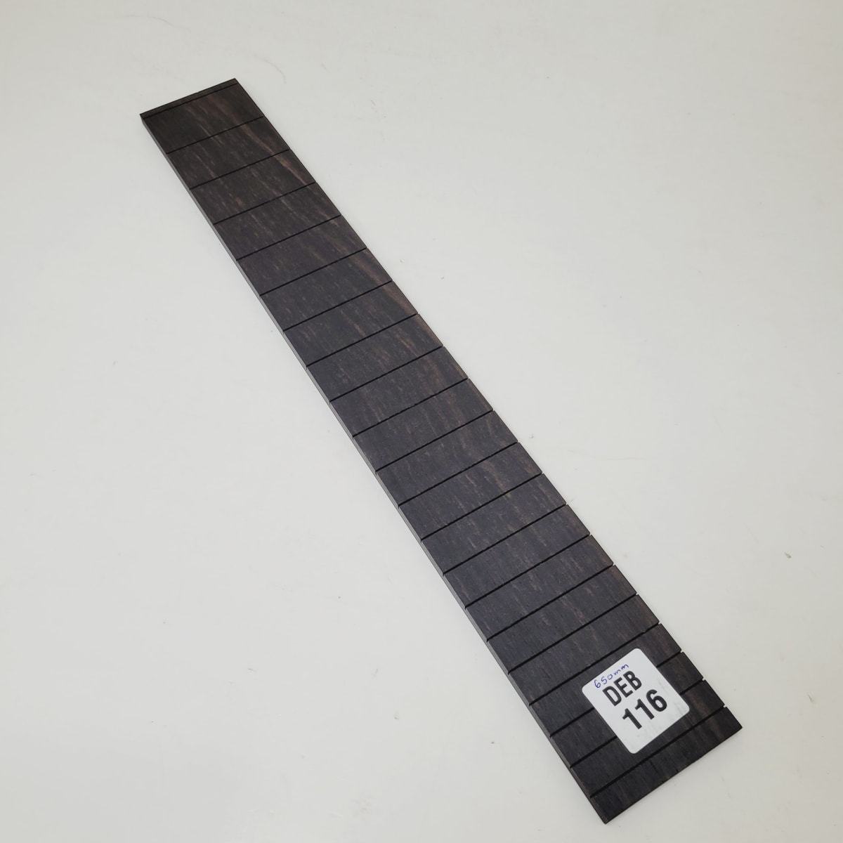 Diapason Ranurado REF: DEB-116 de Ebano para Guitarra Clasica Escala 650mm2