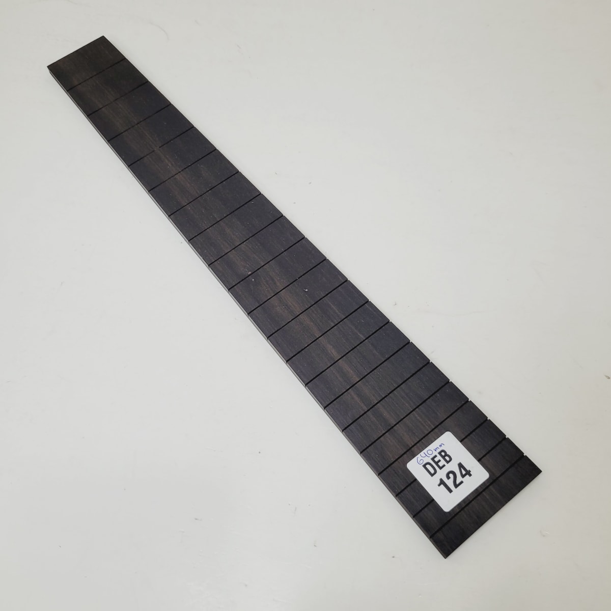 Diapason Ranurado REF: DEB-124 de Ebano para Guitarra Clasica Escala 640mm 0