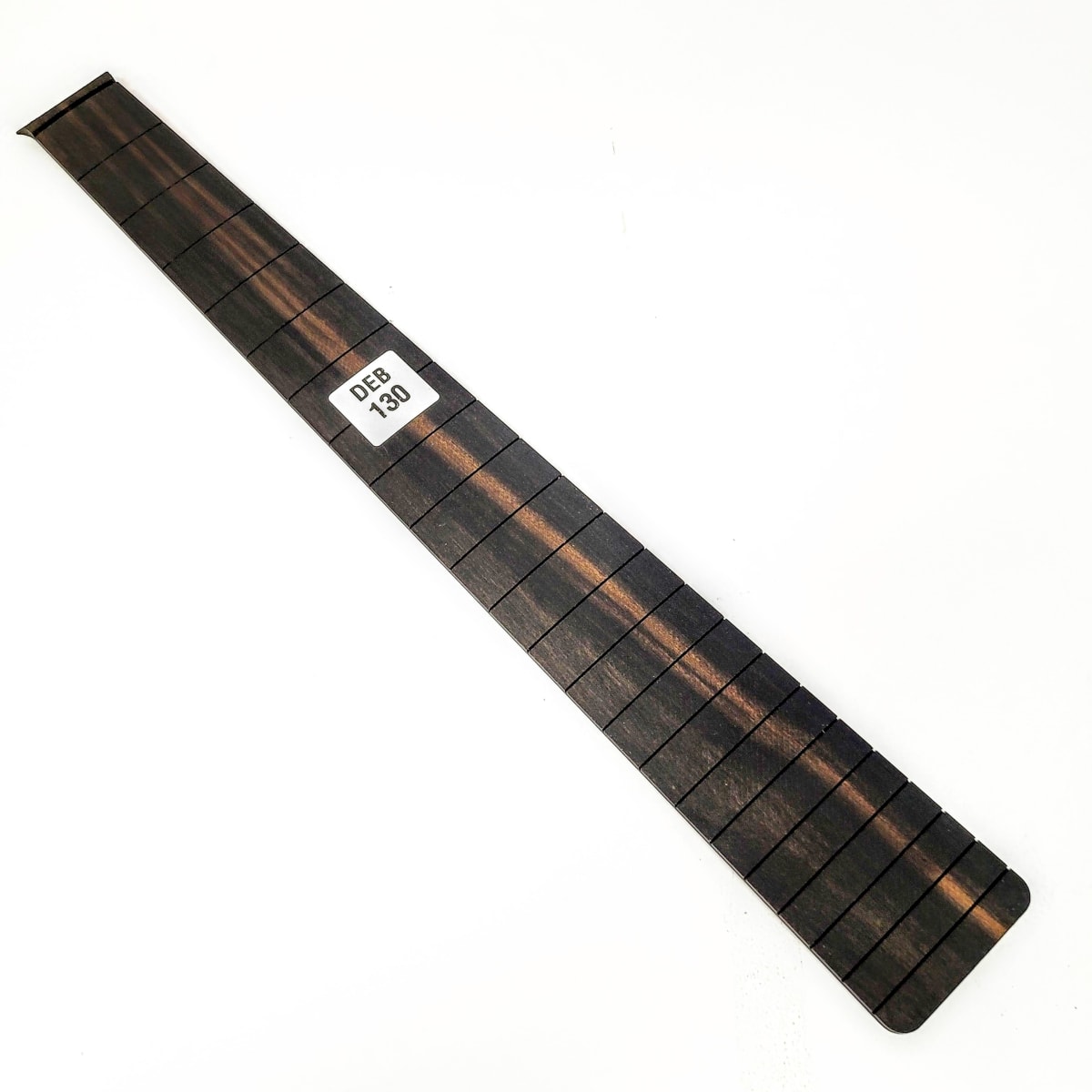 Diapasón Ranurado DEB-130 de Ébano Africano Especial para Guitarra Tipo Fender Escala 25.5