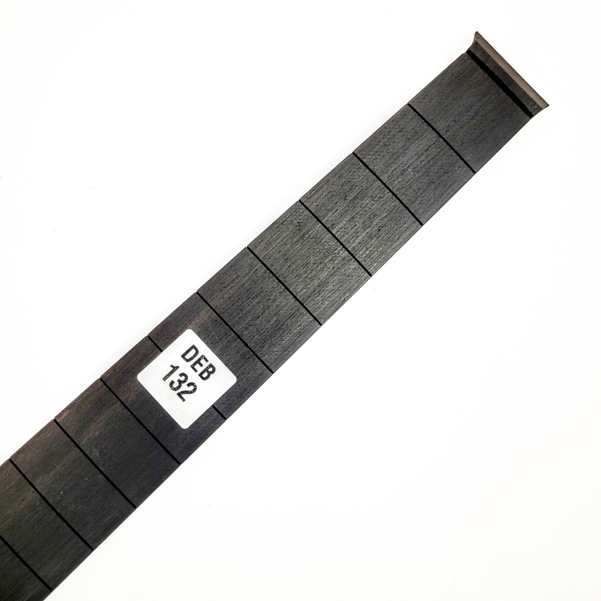Diapasón Ranurado DEB-132 de Ébano Africano Especial para Guitarra Tipo Fender Escala 25.5