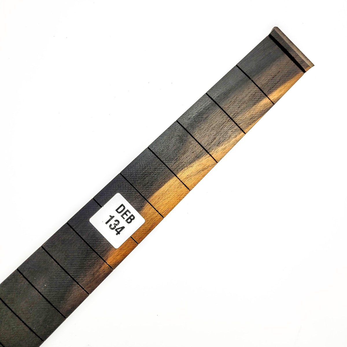 Diapasón Ranurado DEB-134 de Ébano Africano Especial para Guitarra Tipo Fender Escala 25.5