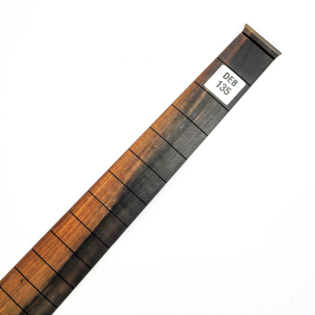 Diapasón Ranurado DEB-135 de Ébano Africano Especial para Guitarra Tipo Fender Escala 25.5