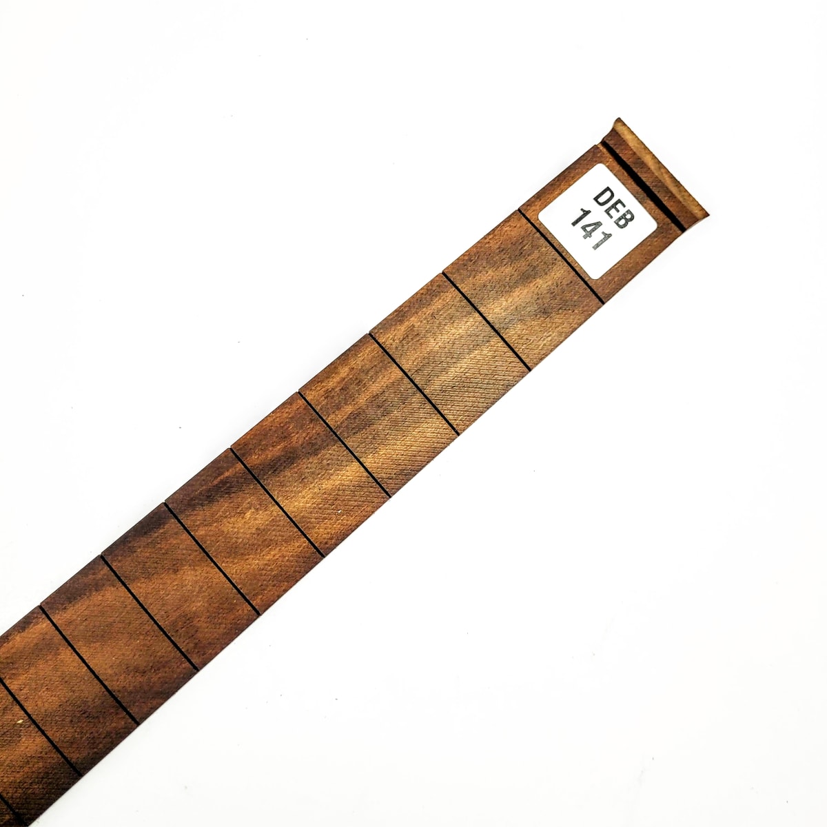 Diapasón Ranurado DEB-141 de Ébano Africano Especial para Guitarra Tipo Fender Escala 25.5