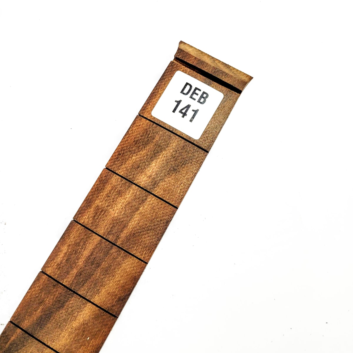 Diapasón Ranurado DEB-141 de Ébano Africano Especial para Guitarra Tipo Fender Escala 25.5